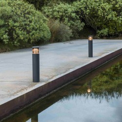 Screen 800 Светильник-маяк темно-серый 4000K 180º DALI