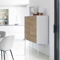 Стул Konna светло-серый вельвет