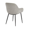 Стул Konna светло-серый вельвет