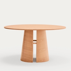 Стол круглый Cep 137 дуб