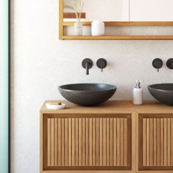 Дозатор для мыла из искусственного камня Ateneas белый