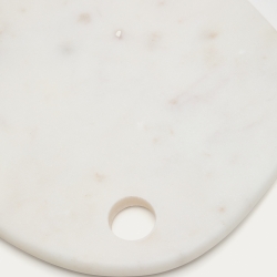 Сервировочная доска из белого мрамора Odar