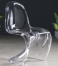 Стул прозрачный S-дизайн Panton
