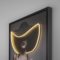 Картина в раме Pamela LED 80X120