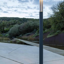 Screen 3100 Светильник на столбе темно-серого цвета 2700K 180º DALI