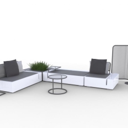 Столик встроенный прямоугольный Kes