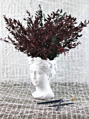 Кашпо органайзер статуэтка ваза голова Terra Design АРН12509М