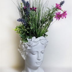 Кашпо органайзер статуэтка ваза голова Terra Design АРН12509М