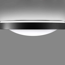 Плафон Alina Ø37 серый/золотой