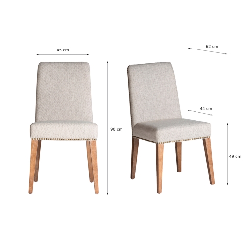 Стул Berney цвет серый