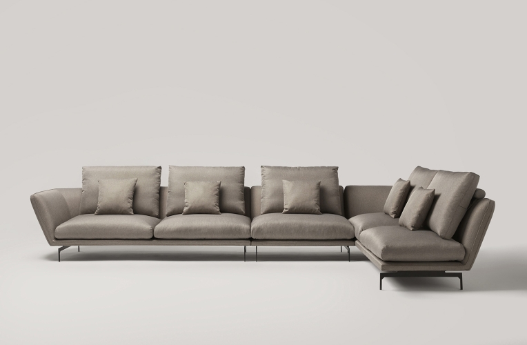 Угловой диван Disc, 2 модуля А5906 + модуль 5910, обивка Q1720 HELSINKI-11