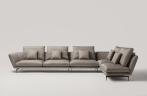 Угловой диван Disc, 2 модуля А5906 + модуль 5910, обивка Q1720 HELSINKI-11