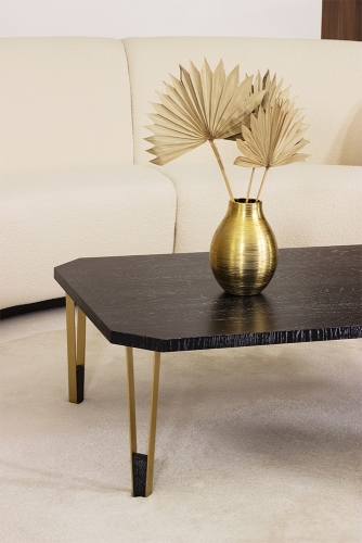 Кофейный столик Ionic Ebony Limed Oak прямоугольный