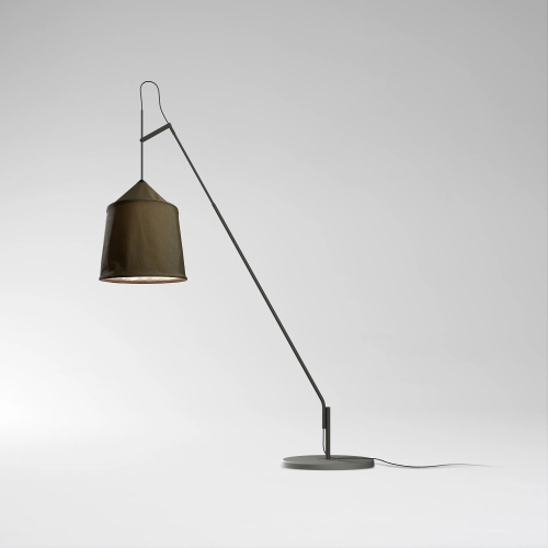 Уличный торшер с настенным креплением Jaima P307 + Shade 71 зеленый