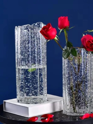 Ваза стеклянная для цветов и сухоцветов Terra Design TDVLA03