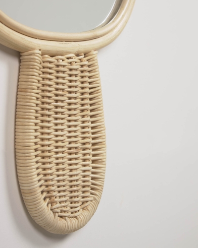 Зеркало из ротанга Nauze 33 x 51 см