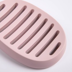 Chia Мыльница из искусственного камня розового цвета