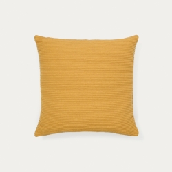 Чехол на подушку Minec горчичный 100% лен 45 x 45 см