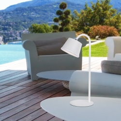 Cuco Уличная настольная лампа LED белая