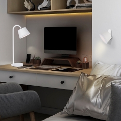 Cuco Уличная настольная лампа LED белая