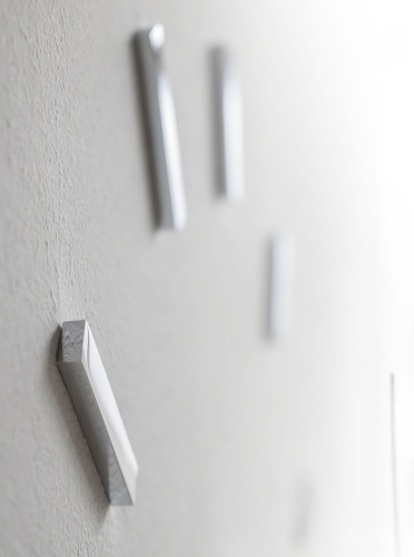 Часы Nomon PUNTOS SUSPENSIVOS 12 i. (хромированная сталь) D=50см