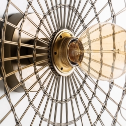 Круглый настенный светильник 28896