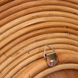 Nalea круглое зеркало из ротанга Ø 60 см