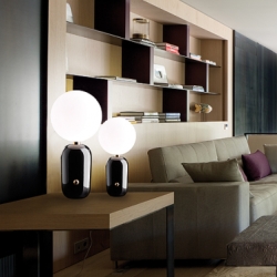 Настольная лампа Aballs M PE черный