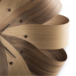 Настенные часы Ciclo орех, дуб / стрелки из ореха