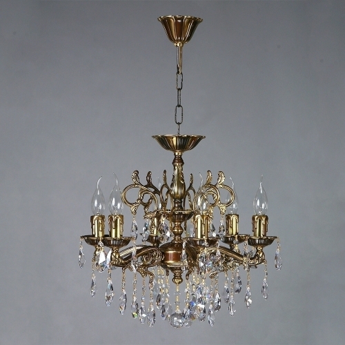 Люстра Leon Ambiente 6L 2128/6 PB Tear Drop