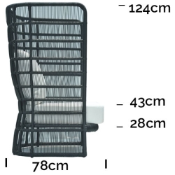 Кресло Spa BLACK