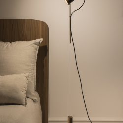 Подвесной светильник Nomon ONFA COLGANTE Gold/Walnut