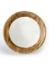 Зеркало настенное (массив Дуб, диаметр 40см)
