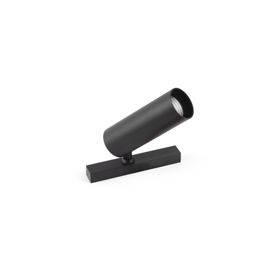 Светильник для линейной системы NESO SLIM HOLE-10W 3000K 18 GRADOS черный DALI