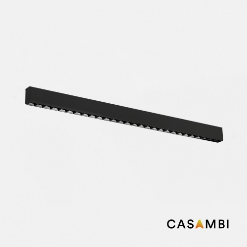 Потолочный светильник VIA EVO 1130 UGR<16 3000K 50° черный CASAMBI