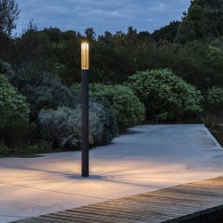 Screen 3100 Светильник на столбе темно-серого цвета 3000K 180º DALI