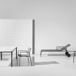 Обеденный стол Park Life 160x94 алюминий KS1100300