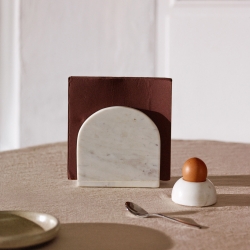 Cinderella Подставка для яиц из белого мрамора