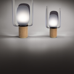 Настольная лампа 40 см Ophelia Black