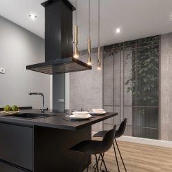 Люстра Flow FLO_L73S3S с поверхностным навесом