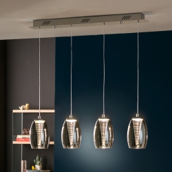 Подвесной светильник Nebula 4L LED хром