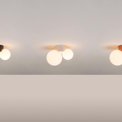 Плафон Land терракотовый