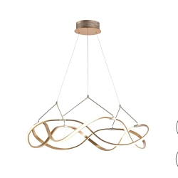 Подвесной светильник Molly 80Ø  розовое золото DIM