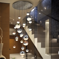 Подвесной светильник Sphere LED 27L Ø80 DIM BLUETOOTH CCT цветной