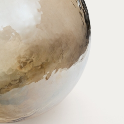 Новогодняя игрушка Piril из коричневого переработанного стекла, Ø 25 см