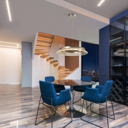 Подвесной светильник Sendra Ø59 хром 26.5W