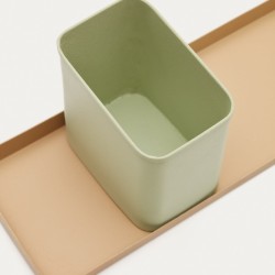 Moka Набор из металлической подставки для ручек и настольного подноса