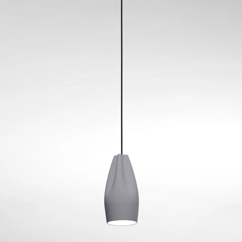 Подвесной светильник Pleat Box 13 LED серо-белый