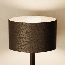 Торшер Rems темно-коричневая кожа