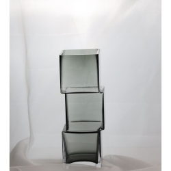 Ваза для цветов и сухоцветов стекло Terra Design TDVDG2502